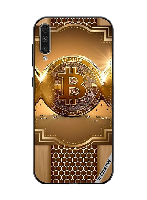 Protective Case Cover For Samsung Galaxy A70/A70s Royal Bitcoin Design Multicolour