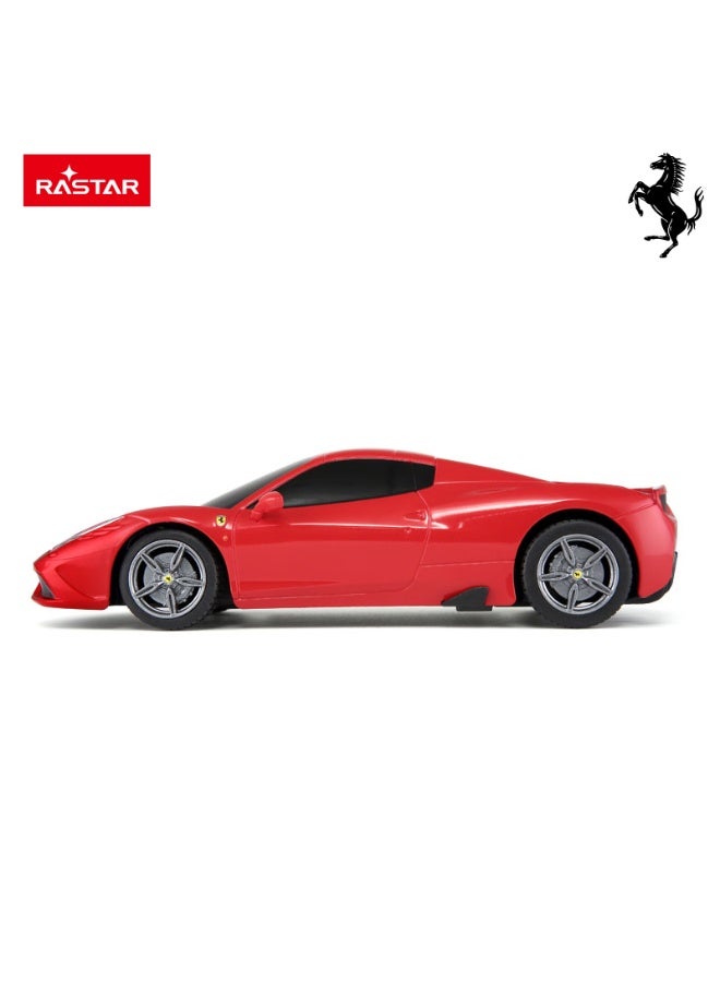 RASTAR 1:24 Scale 458 Speciale A Remote Control Car, Officially Licensed Ferrari RC Toy Car for Kids - Image 4