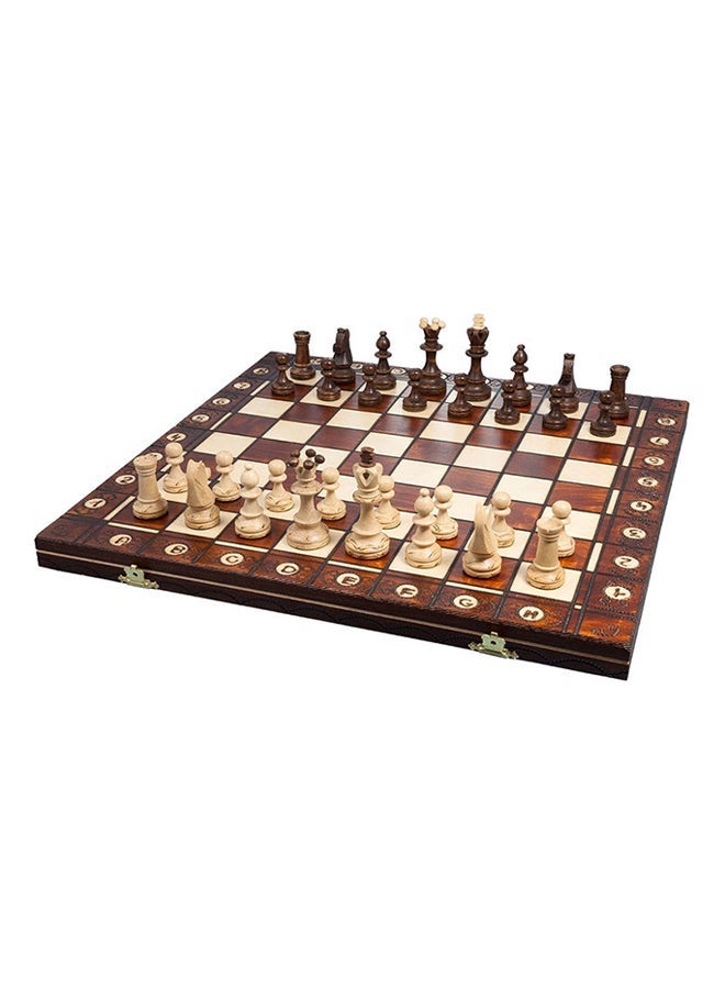 Foldable Chess Board Game Set 40.6x40.6x2.5cm - Image 1