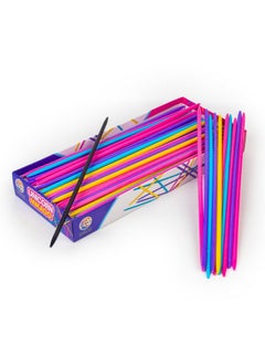 RATNA'S RATNA'S Unicorn Mikado Jumbo Plastic 41 Pick-Up Sticks | Best Return Gift | Fun Family Indoor Board Game for Adults and Kids 5+ Years  - Image 1