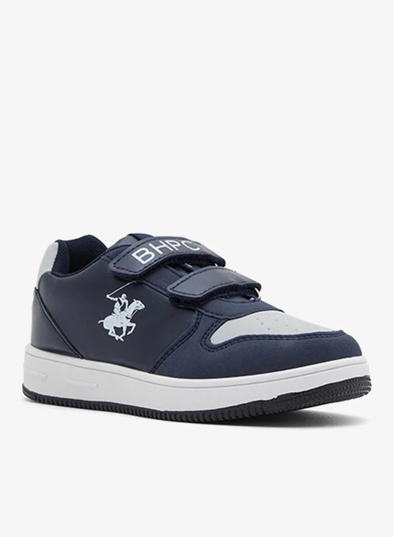 بيفرلي هيلز بولو كلوب حذاء رياضي للأولاد بكعب منخفض ومقدمة مستديرة