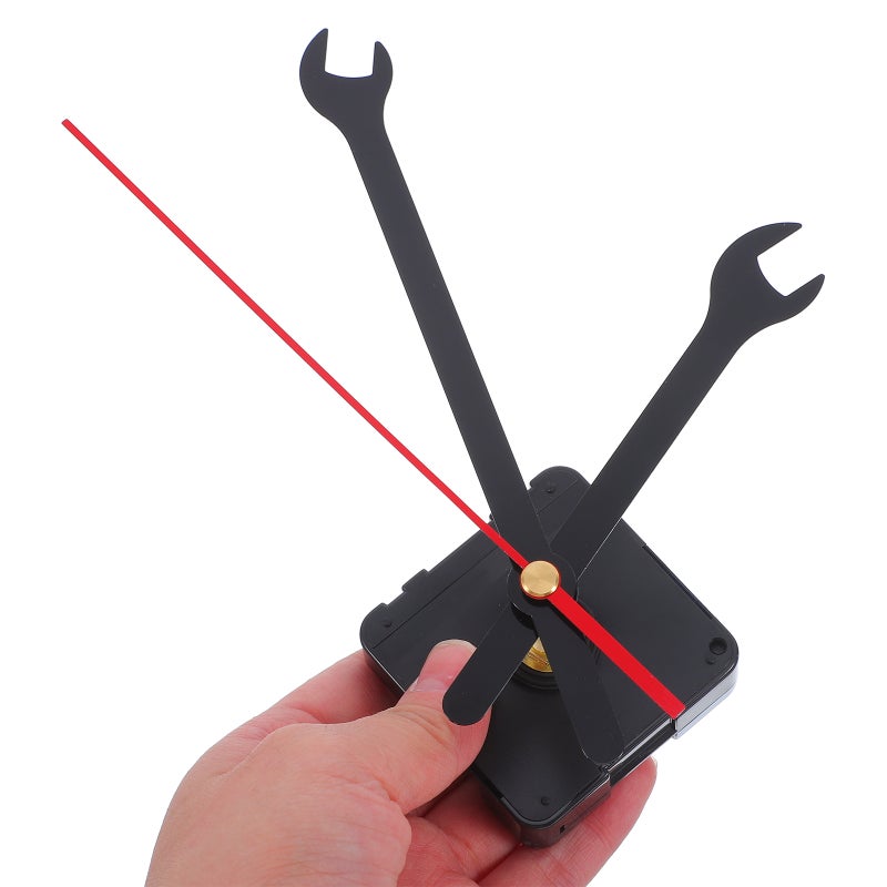 1 Set DIY Wall Clock Movement Silent Non-Ticking Clock Motor Clock Hands Set Quartz Clock Mechanism Replacement for Home Office School - Image 2