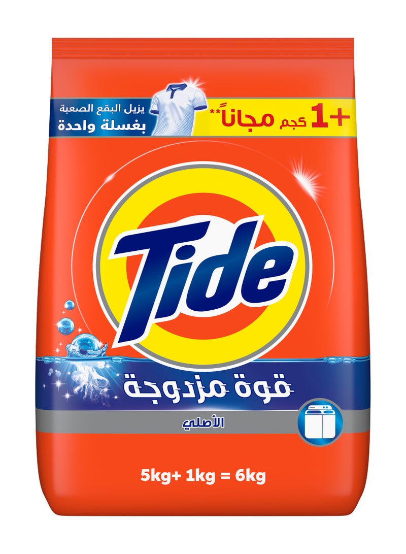 Tide Semi Automatic Original Powder Detergent 6Kg 6kg - Image 1