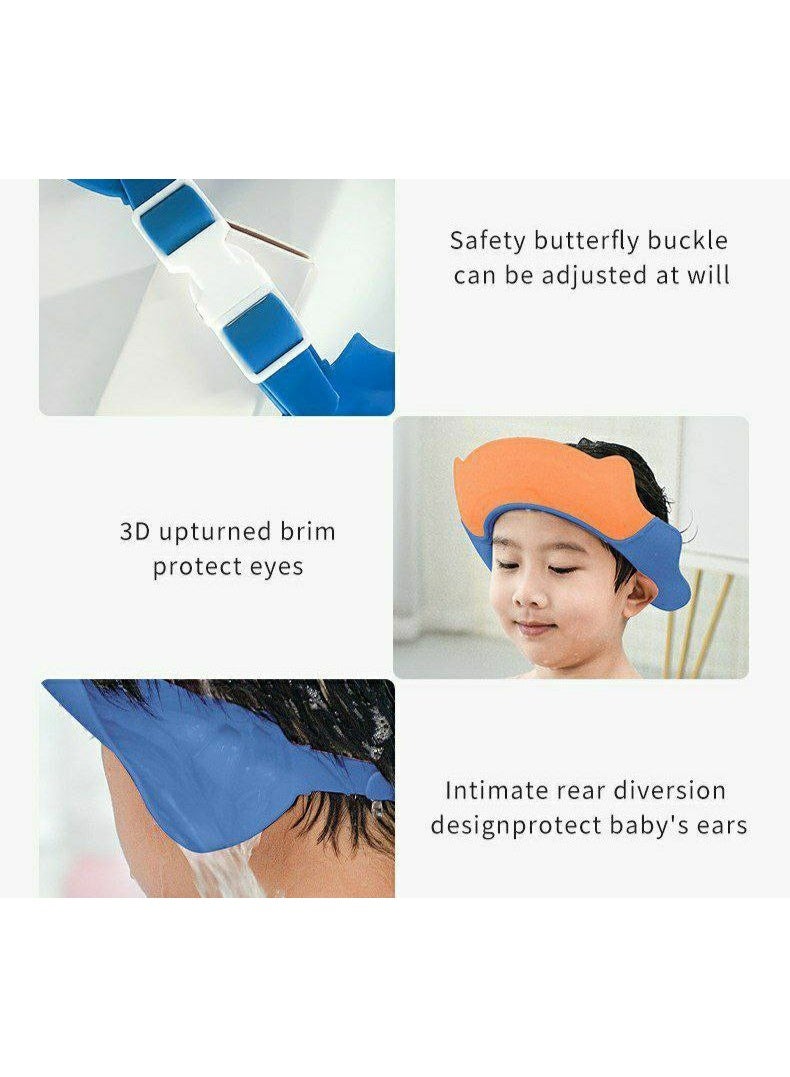 Silicone Cap Shower Shower for Kids with a belt  - Image 4