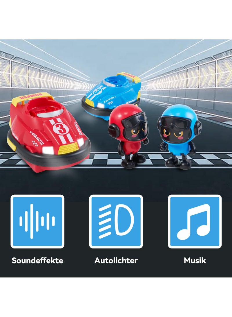 حديقة الألعاب سيارة أطفال تعمل بالريموت كونترول - سيارة LED مع قدرة على الدوران 360°، للأطفال من عمر 3 سنوات | هدية مثالية للأولاد والبنات - Image 4