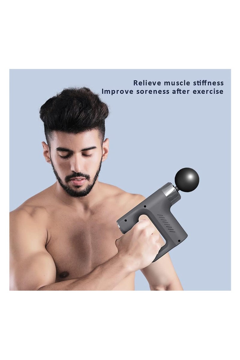 مسدس تدليك فيزيولين LOOX، جهاز تدليك للعضلات، جهاز تدليك عميق للأنسجة، لاسلكي، 30 مستوى سرعة، جهاز تدليك كهربائي محمول للجسم احترافي - Image 3