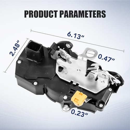 OGATOO Front Passenger Side Door Lock Actuator Fit for 2007 2008 2009 2010 2011 2012 2013 2014 Cadillac Escalade ESV EXT Chevy Avalanche Impala Silverado Suburban Tahoe GMC Sierra 1500 2500 3500 HD Yukon XL - Image 4