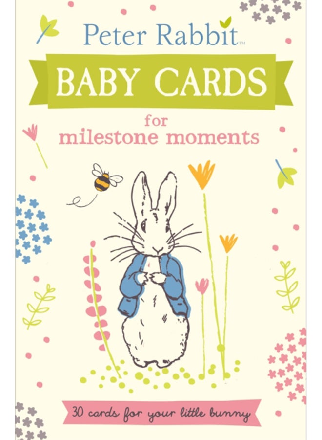 Peter Rabbit Baby Cards: for Milestone Moments 