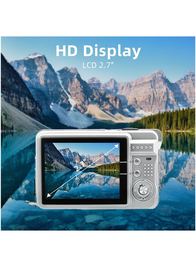 Generic All-in-One 48MP Photo & 1280P Video Camera | 8X Zoom Anti-Shake | 2.7" Large Screen | Portable & Easy to Use - Image 4