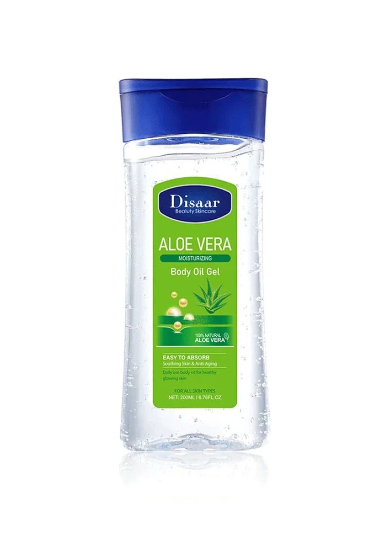 Disaar - Disaar Deep Moisturizing Body Oil Gel with Aloe Vera - 200 ml - Image 1
