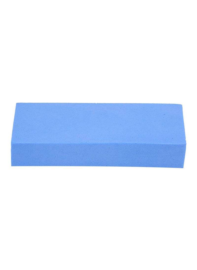 Aramox Car Washing Sponge 3Pcs Car Multifunctional PVA Super Absorbent Cleaning Sponge Block Washing Tools Blue 