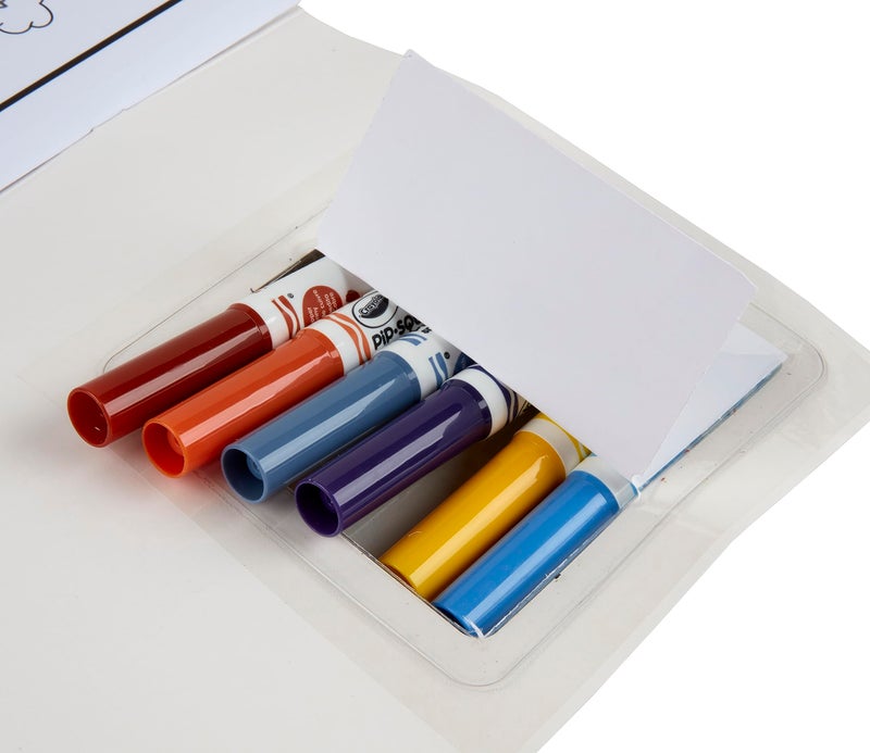 Crayola - Colour by Numbers - Bluey (Includes 16 Colouring Pages and 6 Mini-Markers) | Early Years Educational Colouring Fun | For Ages 3+ - Image 4