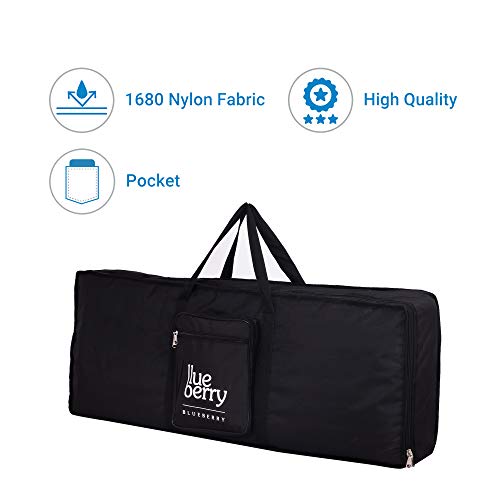 Blueberry KB-40 Keyboard Padded Gig Cover bag Compatible With Casio CT-S1FH/CT-S1/CT-S400/CT-S200/LK-S250/CT-S300/CT-S100/CTK-2550/CTK-3500/CT-X700/CT-S195/CTK-1550 Keyboard - Image 4