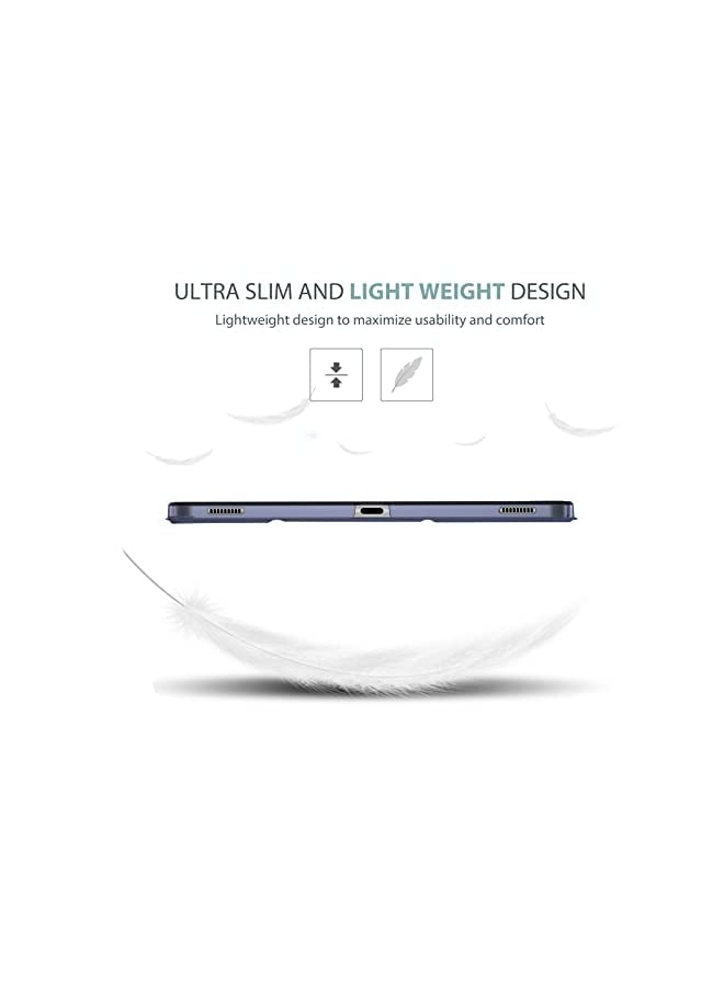Procases ProCase Galaxy Tab S8 / Tab S7 11 inch Case, Protective Slim Case Folio Hard Back Stand Smart Cover for 11" Galaxy Tab S8 2022 / Galaxy Tab S7 2020 SM-X700 X706 T870 T875 T878 -Navy - Image 5
