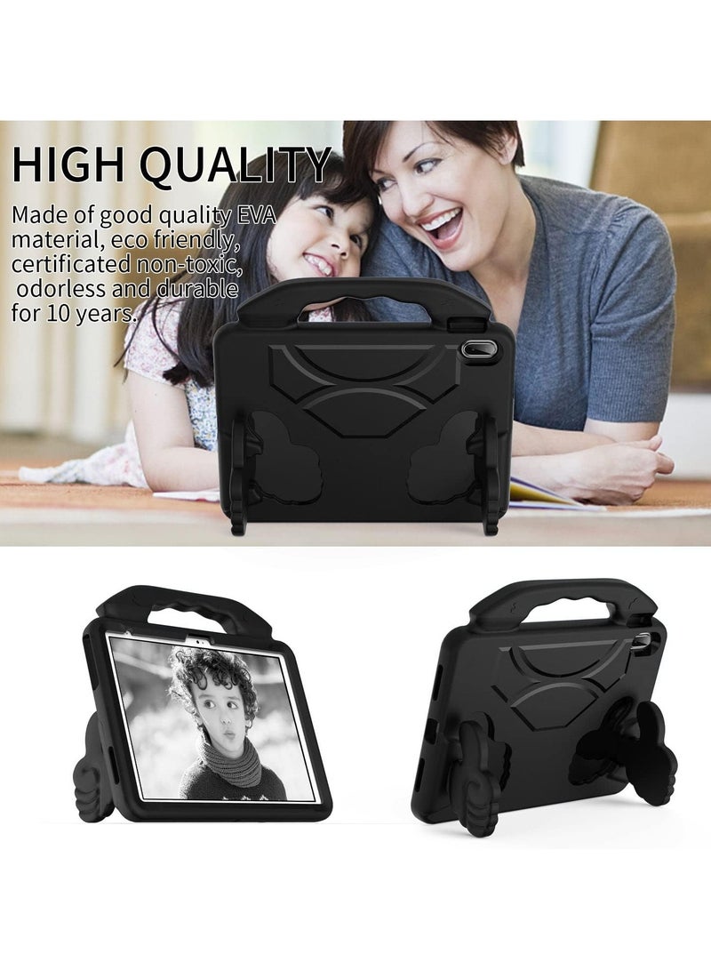 VKL Kids Case for iPad 10th Generation 10.9 Inch 2022, Case for Kids, Full Body Protective Case Shockproof Kid-Proof Cover with Light-Weight Convertible Handle Stand (Black) - Image 3