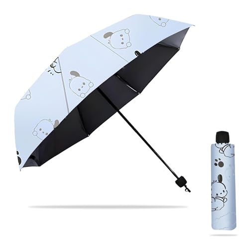 Kraptick Printed Umbrella, Umbrella for Rain, UV Wind Proof Umbrellas, Water-Proof Umbrellas for Men/Women/Boys/Girls/Kids (Blue) (MFP1144) - Image 1