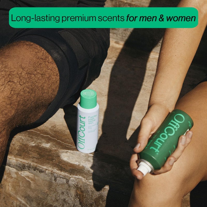 OffCourt Natural Body Spray for Men - Prebiotic Deodorizing Spray with Citrus and Driftwood Scent, 3.4 Ounce - Image 5