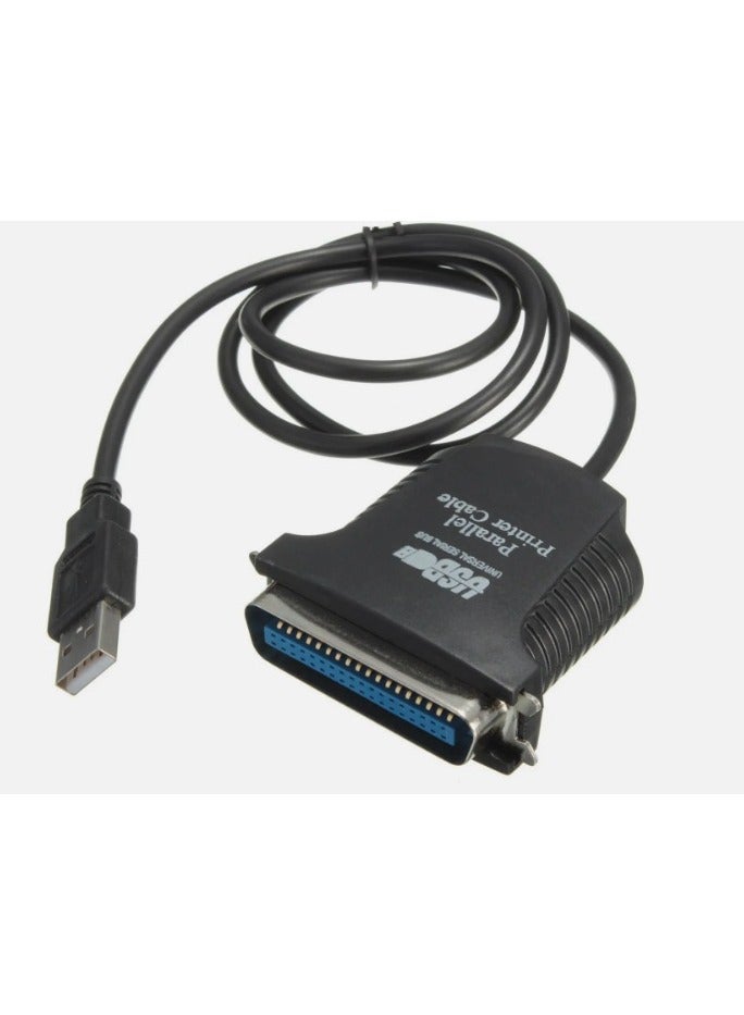 محول USB الى موازي كابل الطابعة للكمبيوتر الشخصي محول الكمبيوتر المحمول