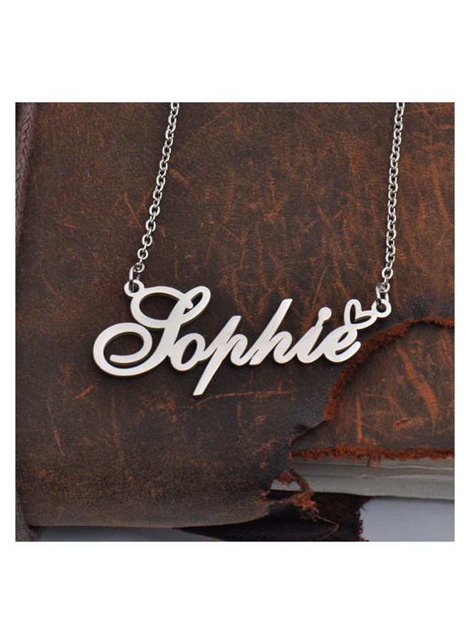 Generic - Custom Made Any Name Design Necklace for Women in Silver and Gold - Image 1