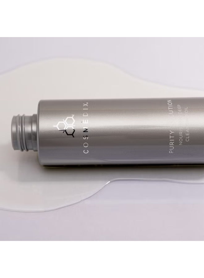 كوزميديكس زيت التنظيف العميق المغذي من كوزميديكس، محلول النقاء، 3.3 أونصة - Image 2