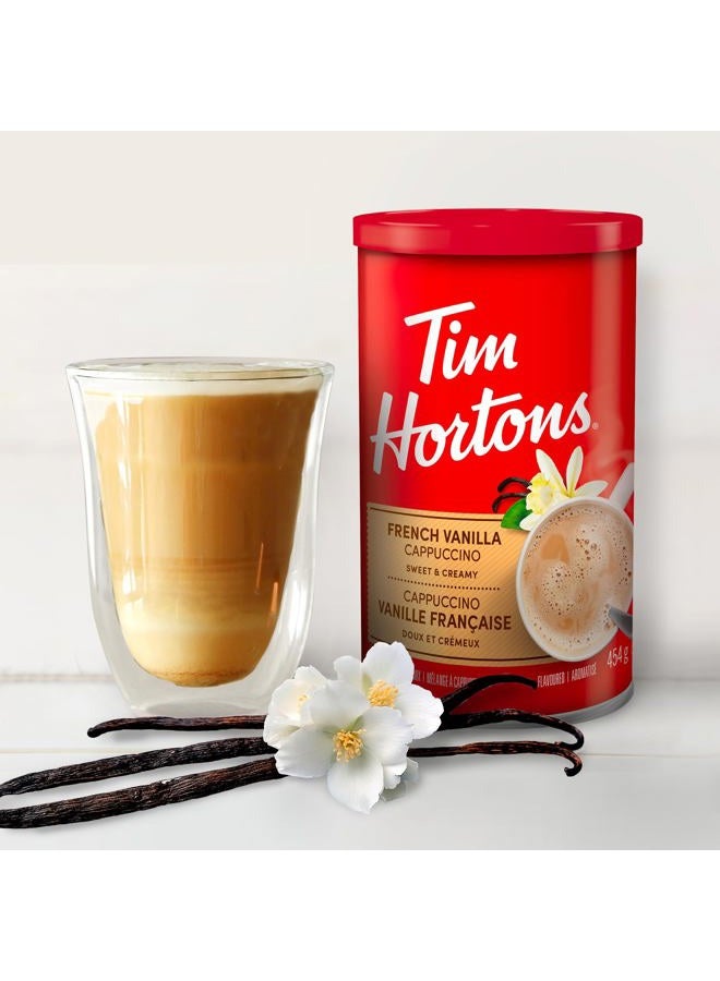 Tim Hortons Instant Cappuccino, French Vanilla, 16 Ounce - Image 4