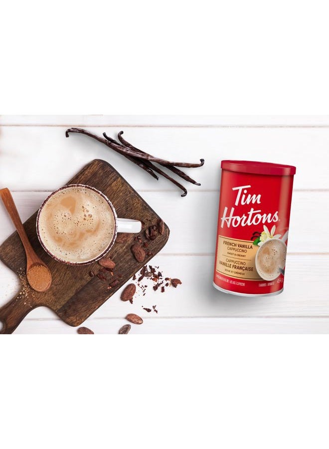 Tim Hortons Instant Cappuccino, French Vanilla, 16 Ounce - Image 3