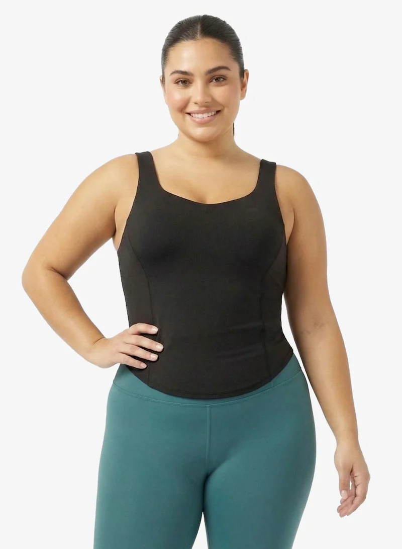 فورورد بلوزة بدون أكمام داعمة متوسطة لتشكيل الجسم من