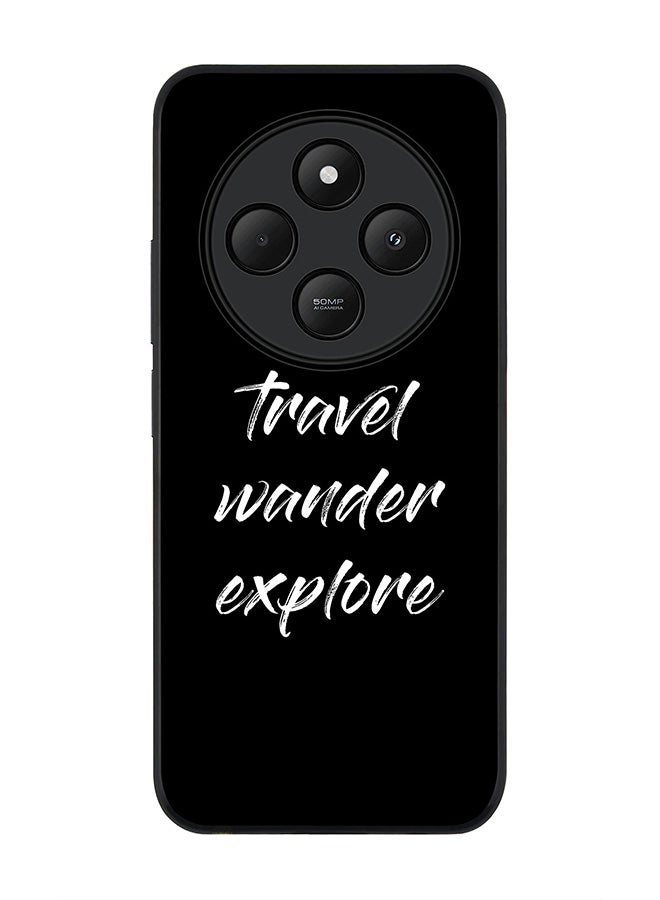 Stylizedd For Xiaomi Poco C75 Case,Slim fit Camera Protection, Shockproof Thin Phone cover - Travel Wander Explore - Image 1