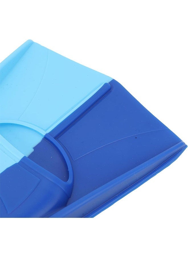 Realfrog 2pcs Swim Fins,(L/38-41) Comfortable Silicone Swim Fin, Anti Slip Swimming Flippers, Travel Size Short Swim Fins, Size Suitable Beginners Kids Girls Boys Adults - Image 3