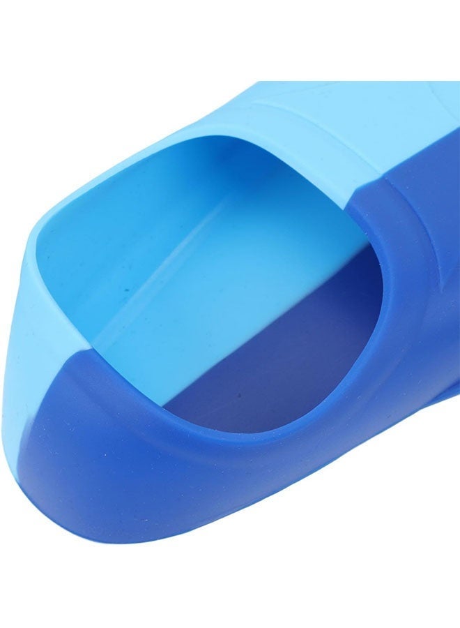 Realfrog 2pcs Swim Fins,(L/38-41) Comfortable Silicone Swim Fin, Anti Slip Swimming Flippers, Travel Size Short Swim Fins, Size Suitable Beginners Kids Girls Boys Adults - Image 5