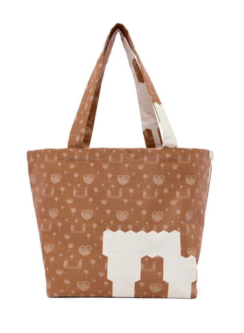 UAE Year Of Upcycled Medium Totebag with Pocket - Image 2