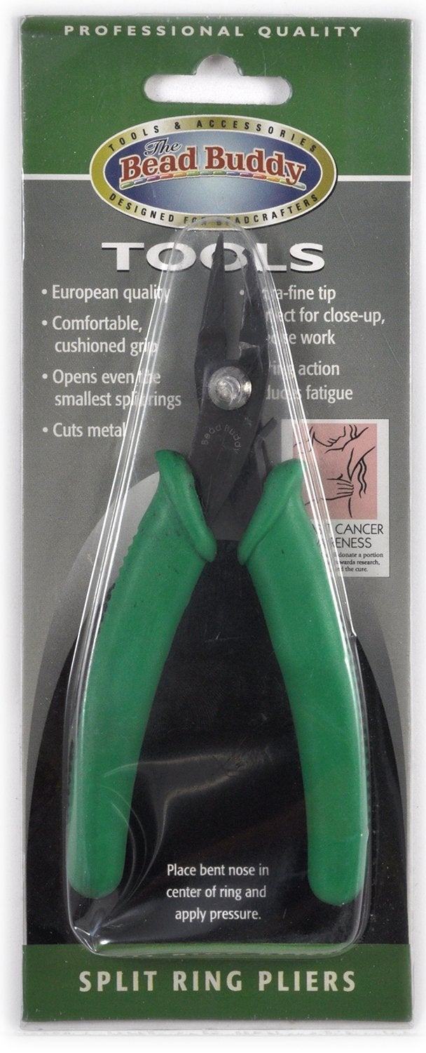 Bead Buddy Split Ring Pliers for Crafting Opens Split Rings Easily Portable and Easy to Use