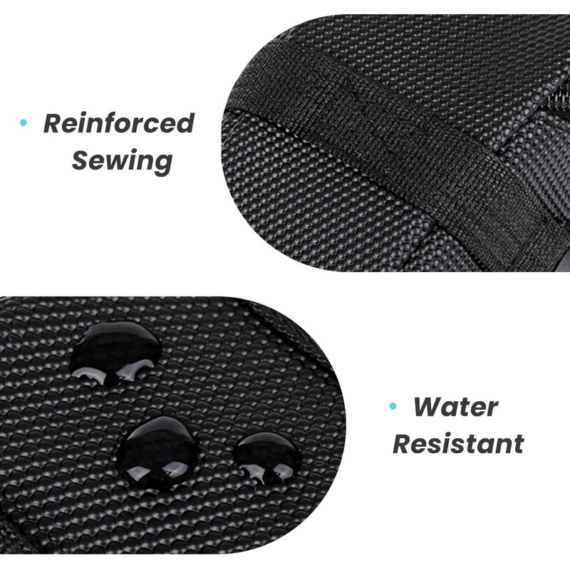 SunHalo Gear Bike Seat Bag - Bicycle Saddle Bag Under Seat Cycling Accessories Storage Pouch Wedge Pack for Mountain & Road Bike - Black - Image 5