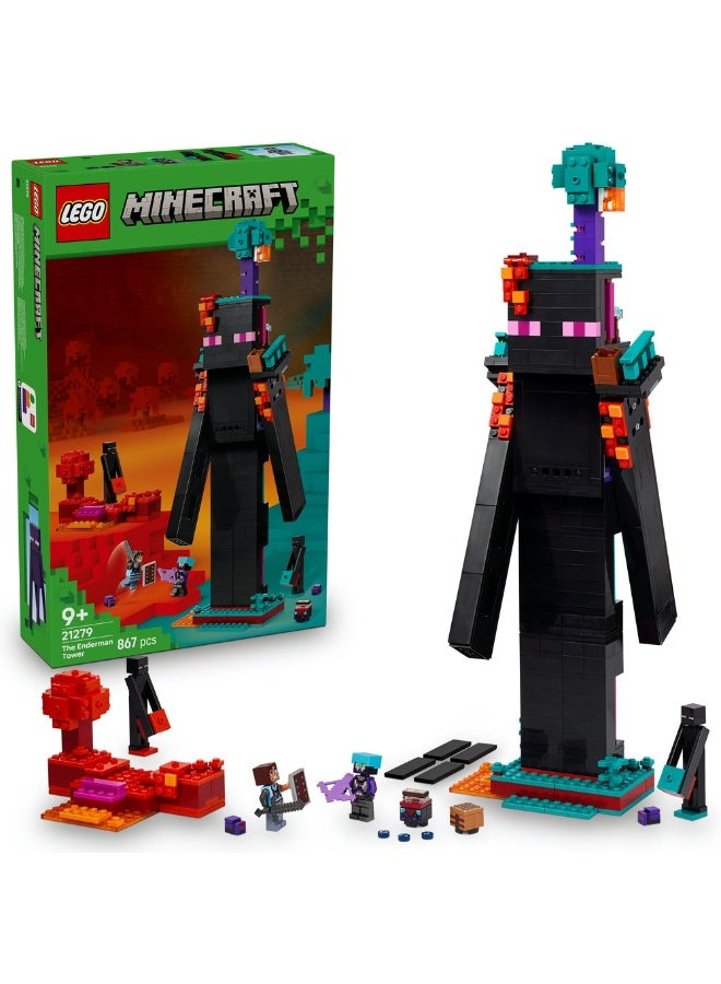 LEGO Minecraft The Enderman Tower 21279 (867) Pieces  - Image 1