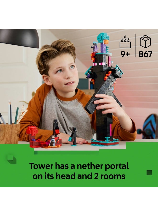 LEGO Minecraft The Enderman Tower 21279 (867) Pieces  - Image 3