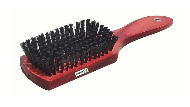 Antiter Antiter Wooden Carpet Cleaning Brush Multipurpose Cleaning for Blazers Carpet Car Seats Cover Tiles and Floor Cleaning Brush  - Image 1