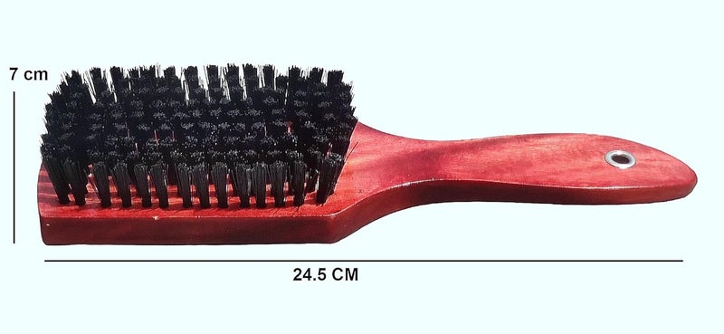 Antiter Antiter Wooden Carpet Cleaning Brush Multipurpose Cleaning for Blazers Carpet Car Seats Cover Tiles and Floor Cleaning Brush  - Image 2
