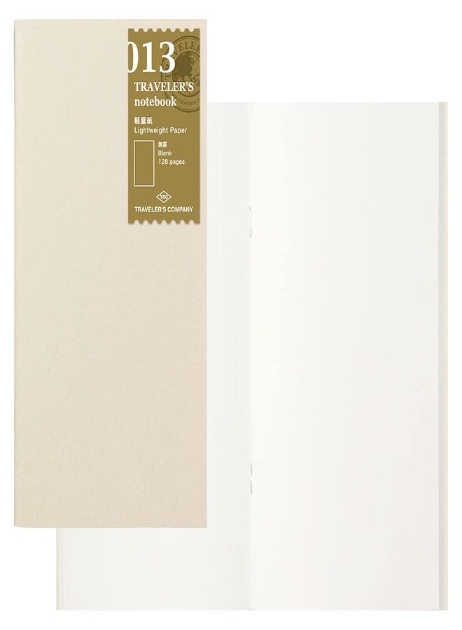 Designphil Traveler's Notebook, Refill, Lightweight Paper, 2-Pack, Regular Size, 14287006 - Image 1