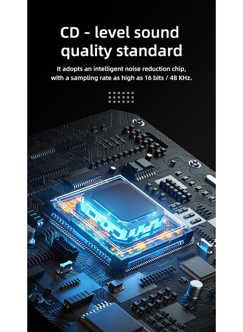 USB Sound Card Virtual 7.1 Surround Sound USB External Sound Card Adapter with PUBG Sound Effect for PC/PS4/PS5/Mac/Gaming Headset, Plug and Play  - Image 5