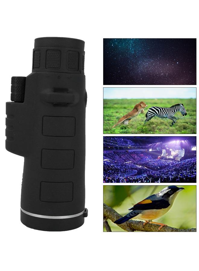 Portable 10X42 HD Optical Monocular Camping Concert Telescope Outdoor Use