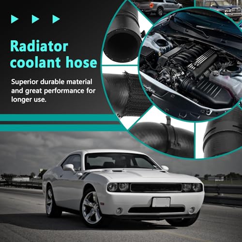 Gaogsiy Radiator Upper Hose fits Charger Challenger 5.7L 6.4L 2011-2020 Replace 55111285AE, 55111285AB, 55111285AC, 55111285AD - Image 4