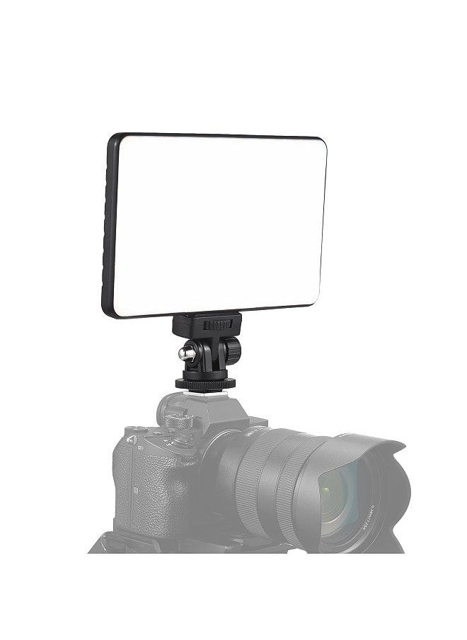Generic - Mini Photography Lamp Dimmable LED Light Portable Vlog Light 196 LED Beads 20 Special Lighting Effects NP-F Series Battery Powered 2500K-9000K Dimmable with 1/4in Hot Shoe Mount 1/4in Threaded Hole - Image 1