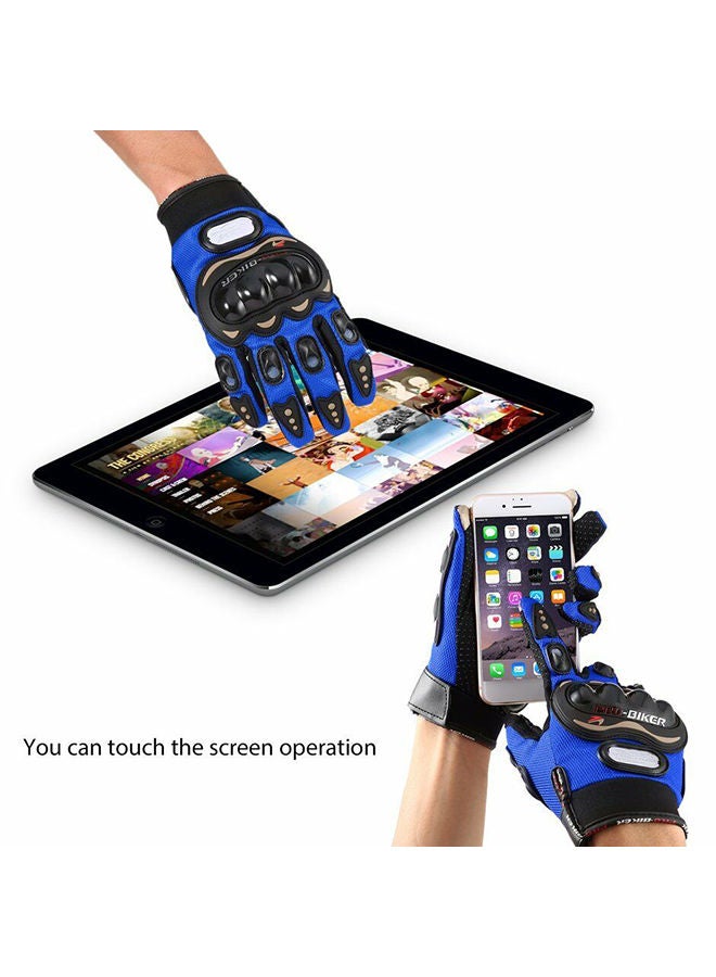 NIBEMINENT 2-Piece Touch Screen Motorcycle Riding Gloves - Image 4