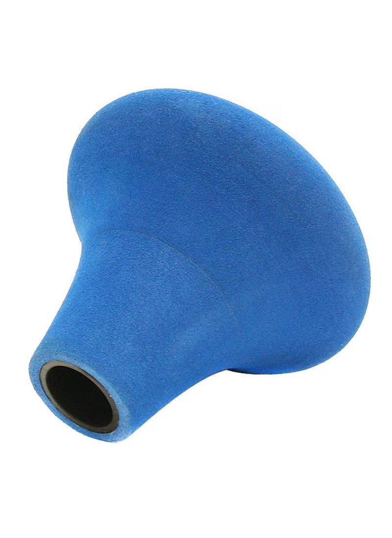Generic Sea fishing belly top small EVA Ball belly top fishing rod holder boat fishing Rock cat fish Luya waist off fishing gear Accessories Wholesale Blue