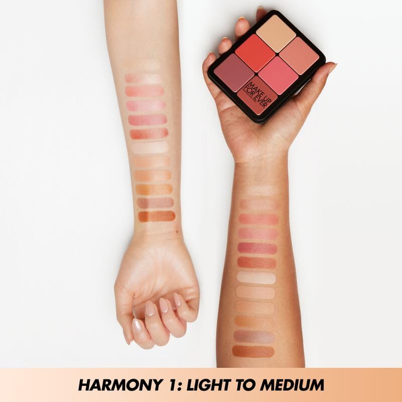 MAKE UP FOR EVER HD Skin Face Essentials Palette - Harmony 1 by Make Up For Ever for Women - 0.9 oz Makeup - Image 3