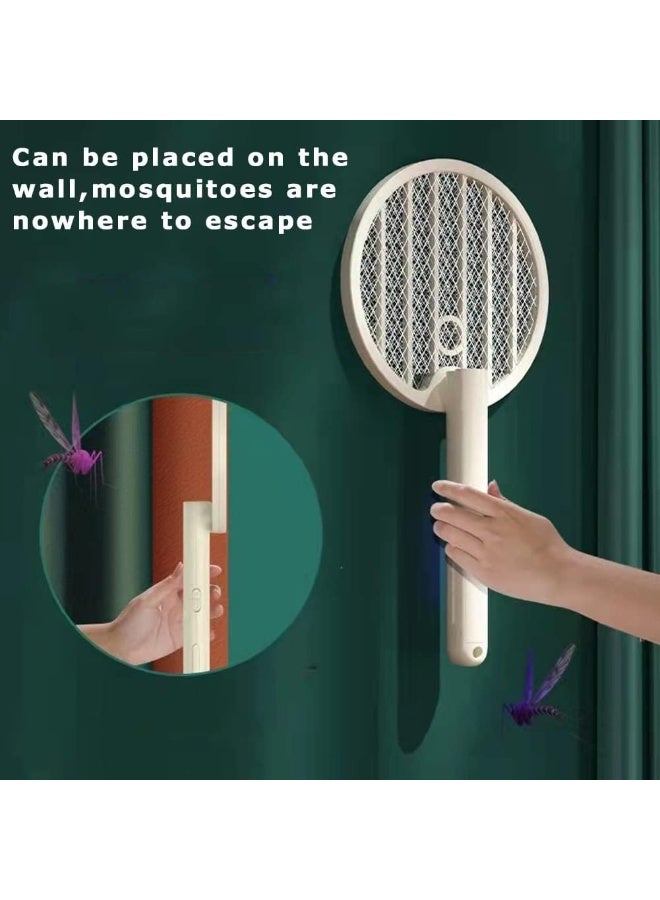 ZEESQUARE Electric Fly & Mosquito Bug Zapper Racket Portable Insect Killer for Home Use - Image 5