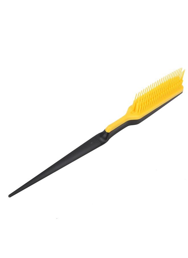 Thoraya Professional Salon Styling Comb Hairdressing Massage Hair Brush Makeup Comb (Yellow)  - Image 2