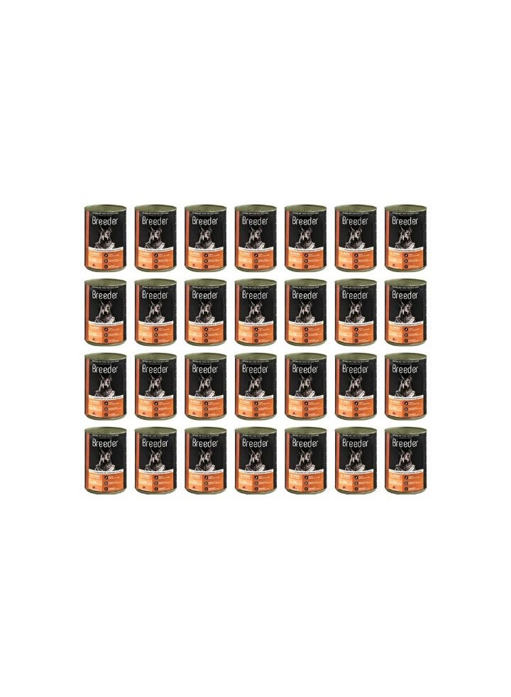 Breeder Cans Dog Food Chicken Liver 400g Pack of  6 - Image 1