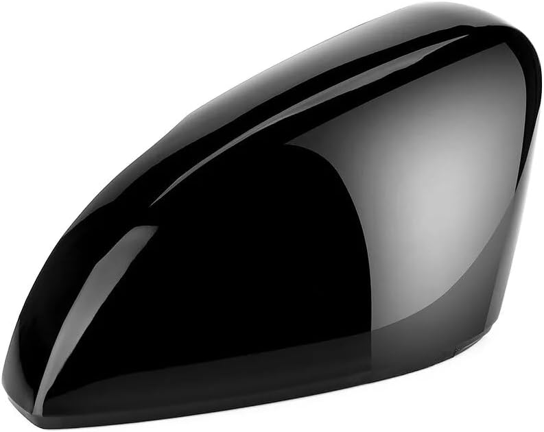 QASULER Glossy Black Side Mirror Cover Caps for VW - Image 3