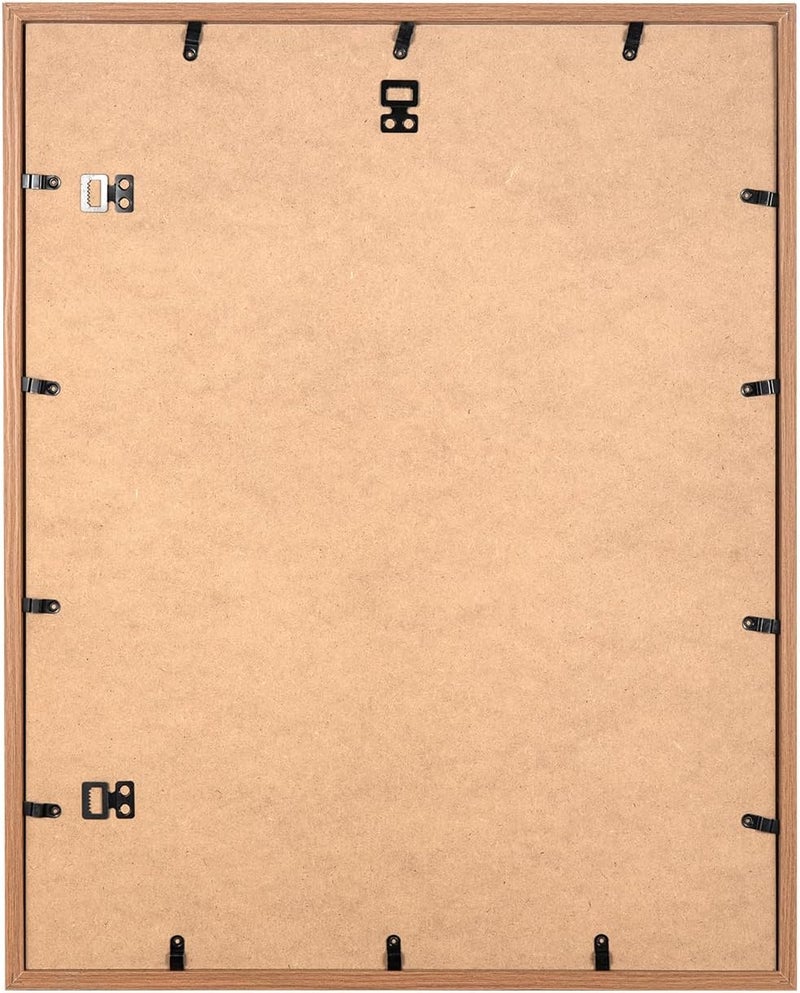 kennethan Pack of 3 Oak Photo Frames for Wall and Desk 40 x 50 cm - Image 5
